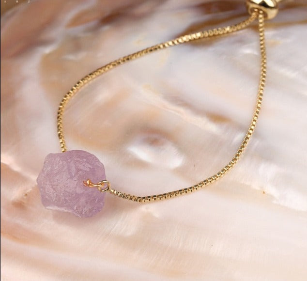 Amethyst Gold Bracelets
