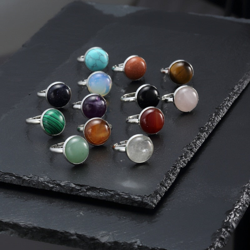 Assorted Stone Rings
