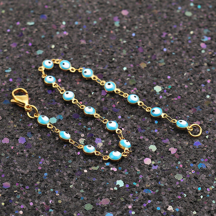 Blue Evil Eye Bracelet