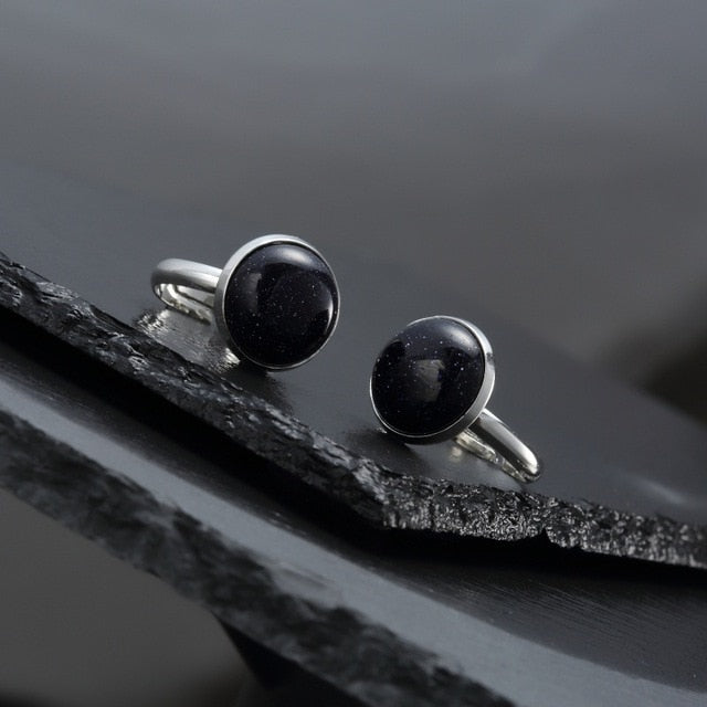 Blue Sandstone Rings