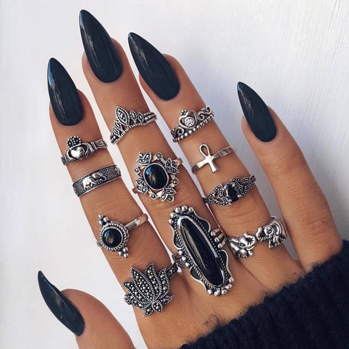 Boho Ring Set