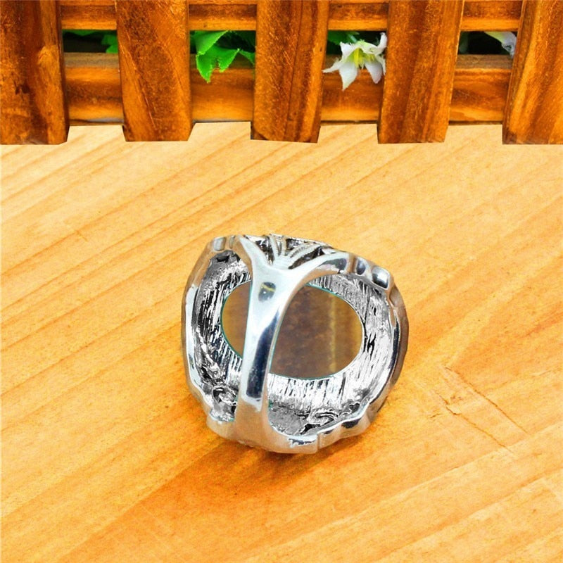 Boho Tiger Eye Ring