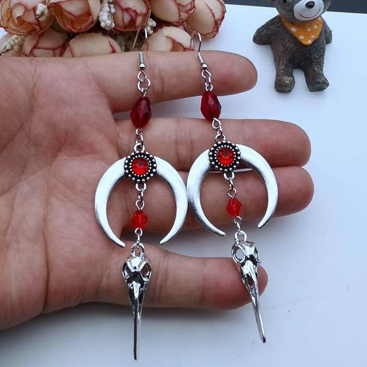 Buy Crow Moon Earrings