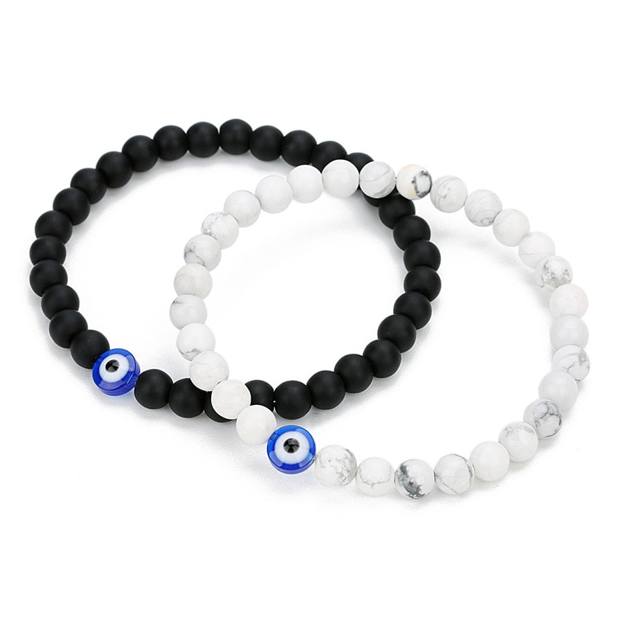 Buy Evil Eye Stone Bead Bracelets
