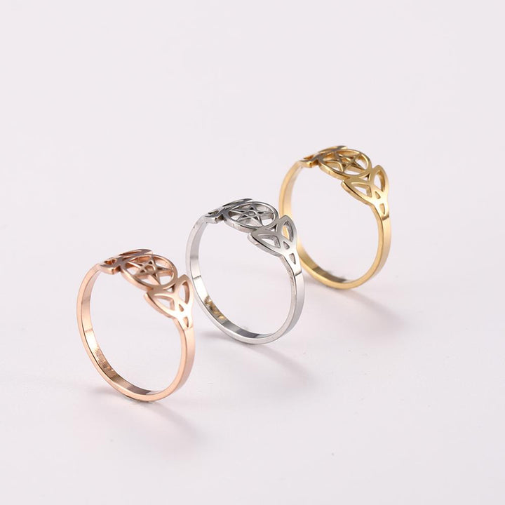 Buy Pentacle Celtic Knot Rings