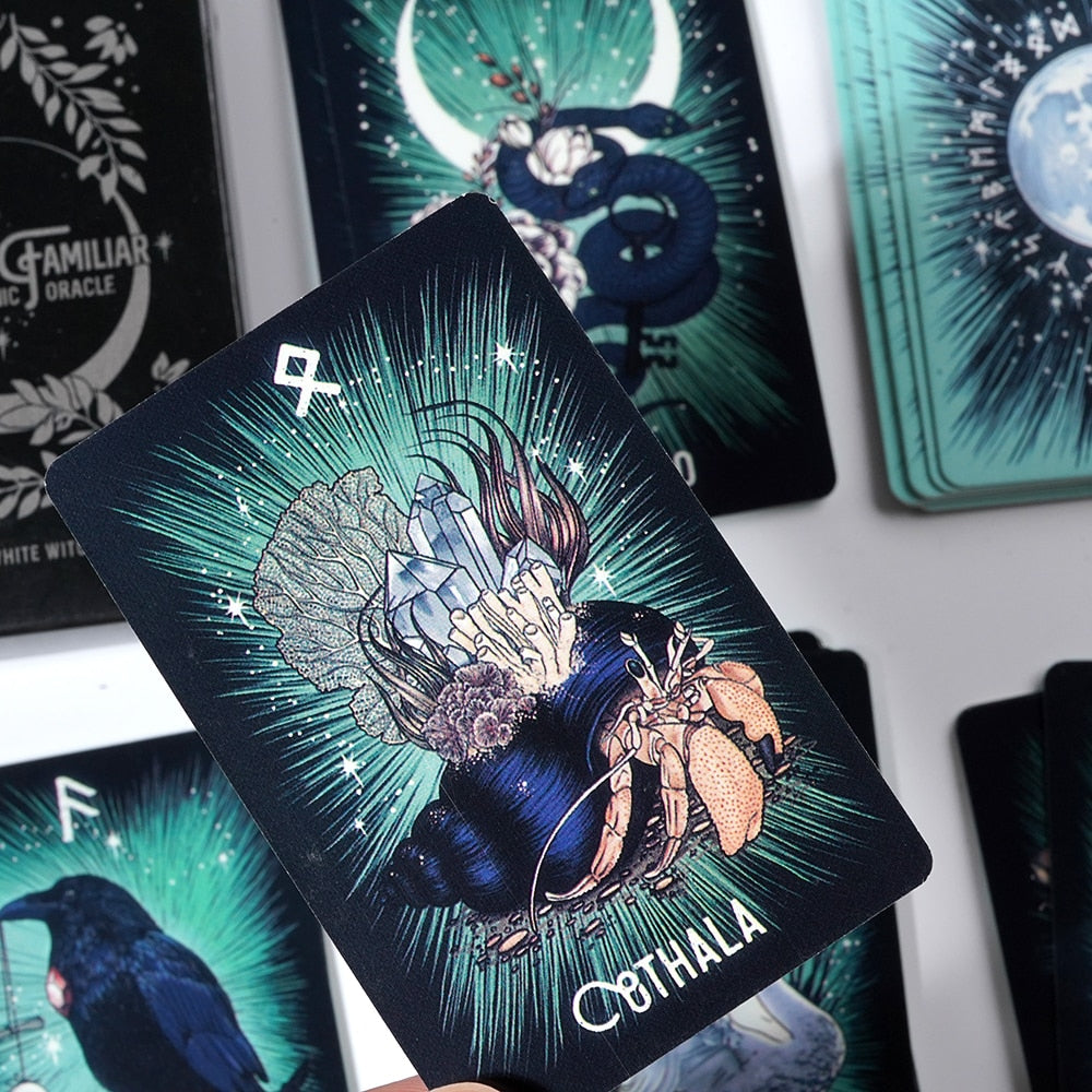 Buy The Witch's Familiar Runic Oracle Cards