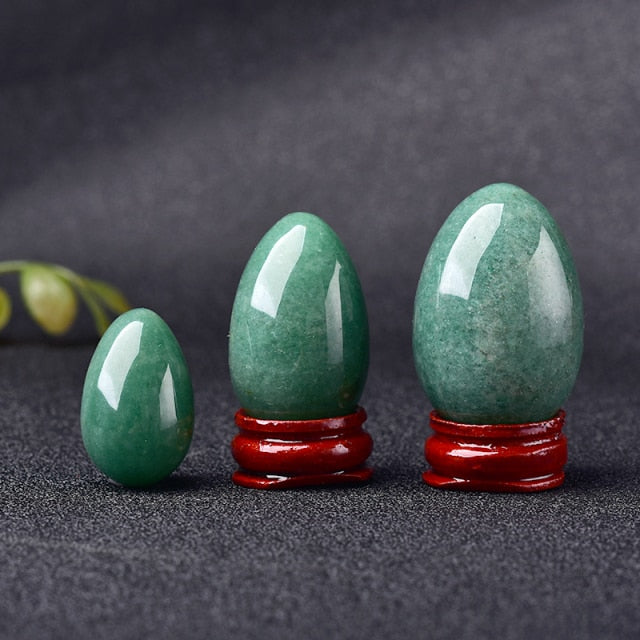 Green Aventurine Eggs