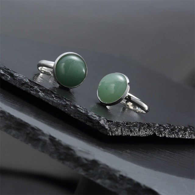 Green Aventurine Rings