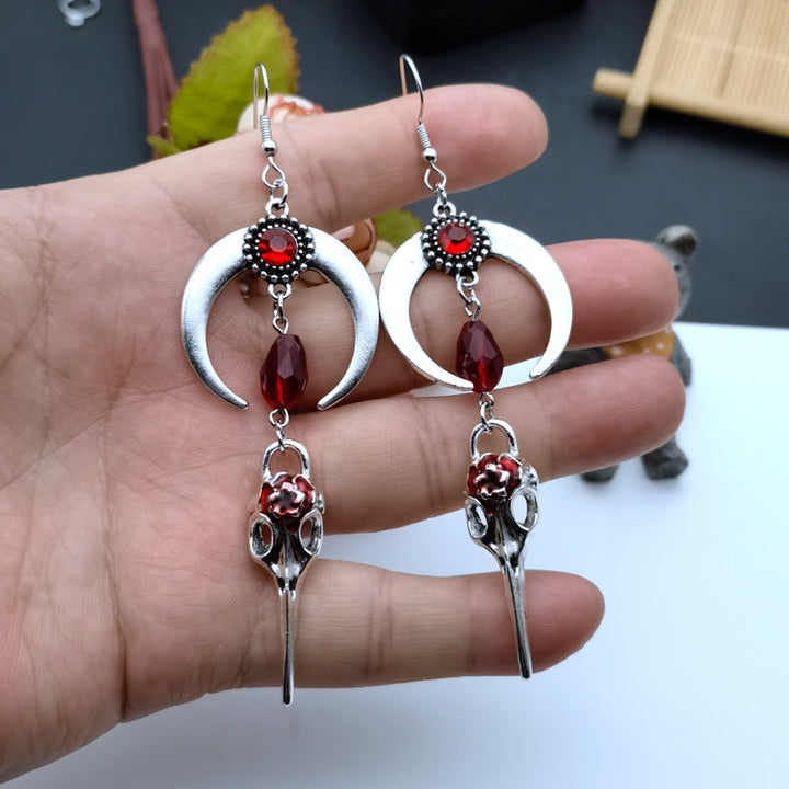 Crow Earrings For Sale | Green Witch Creations