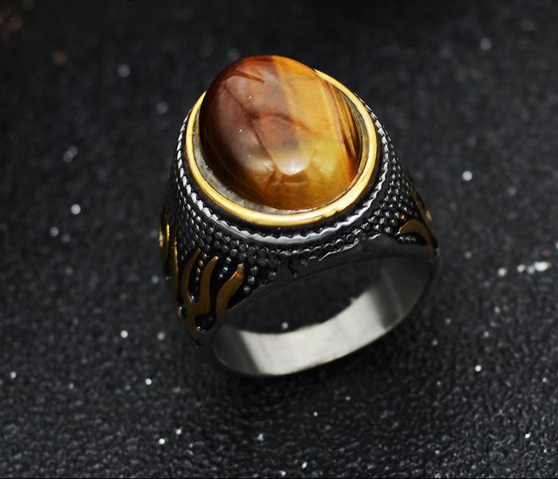 Men's Tiger Eye Ring