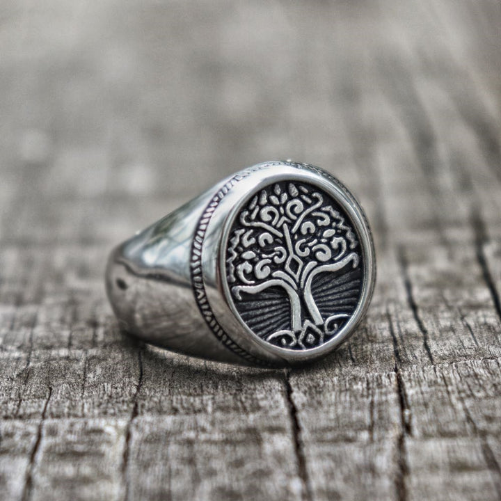 Men's Tree of Life Ring