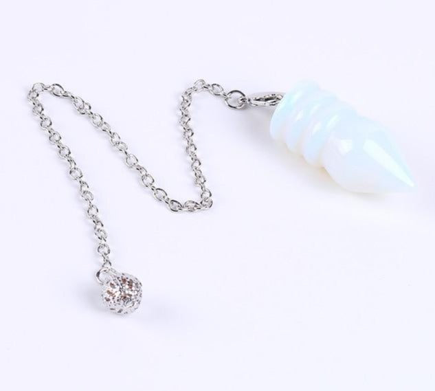 Opalite Crystal Pendulums