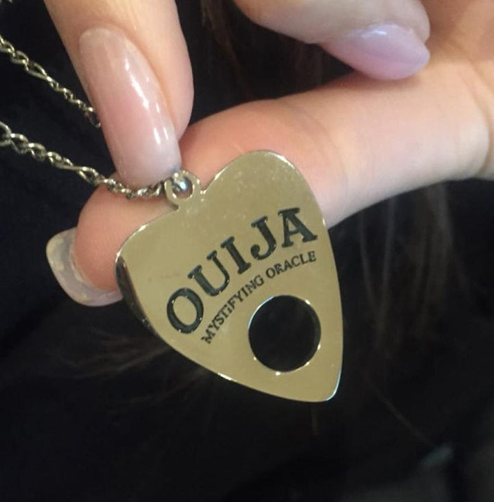Ouija Silver Necklace