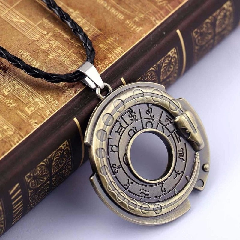 Ouroboros Snake Amulet Necklace