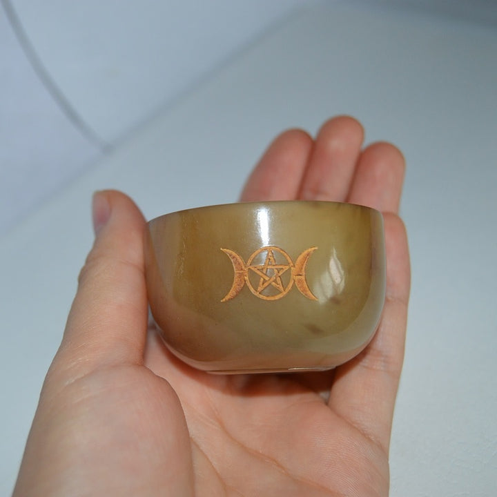 Ox Horn Pentacle Bowl