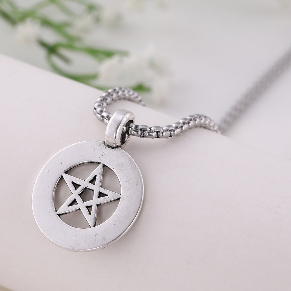 Pentacle Celtic Knot Necklace