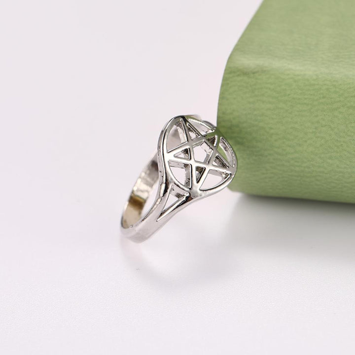 Pentacle Silver Ring