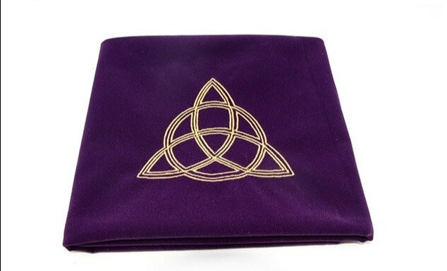 Purple Trinity Altar Cloth