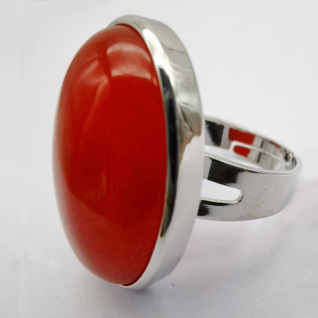 Red Agate Ring