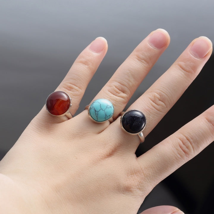 Resizable Stone Rings