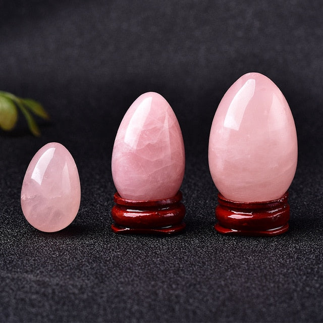Rose Quartz Eggs