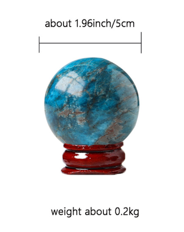 Apatite Crystal Ball For Sale