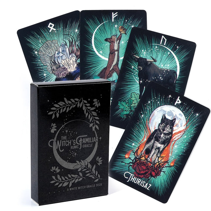 Witches Familiar Runic Oracle Deck For Sale Online | Green Witch Creations