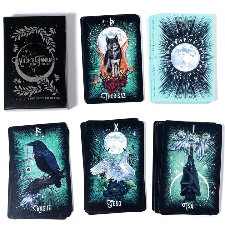 Witches Familiar Runic Oracle Deck For Sale Online | Green Witch Creations