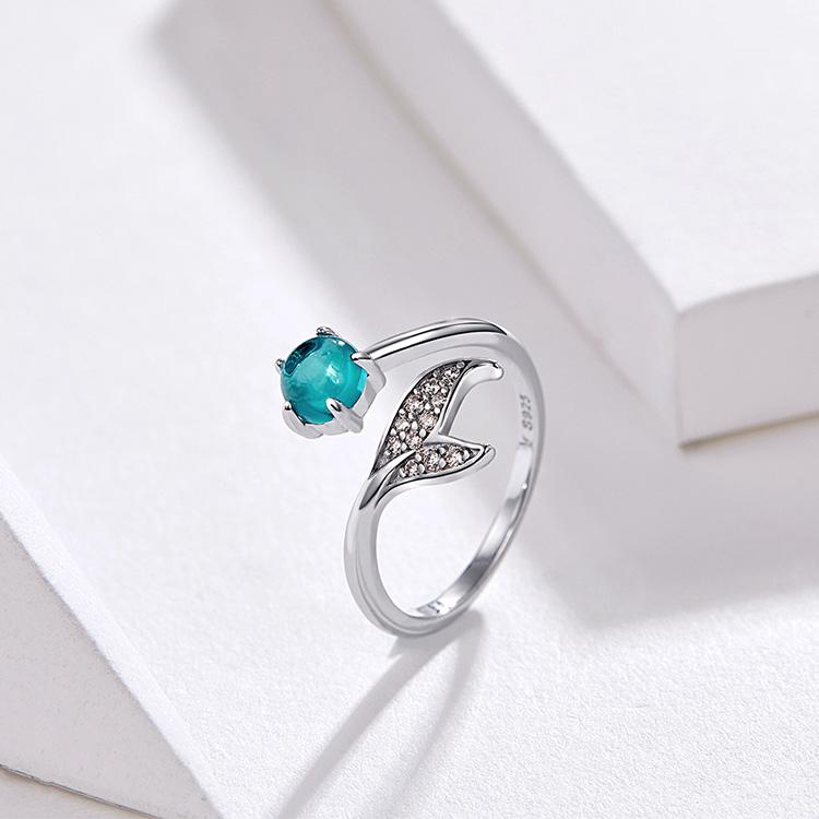 Silver Mermaid Tail Rings