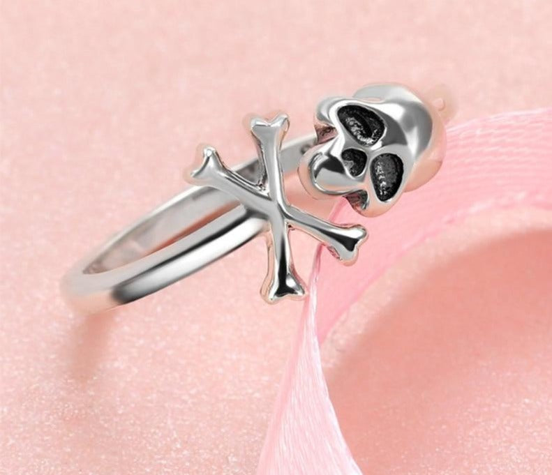 Silver Skull Ring