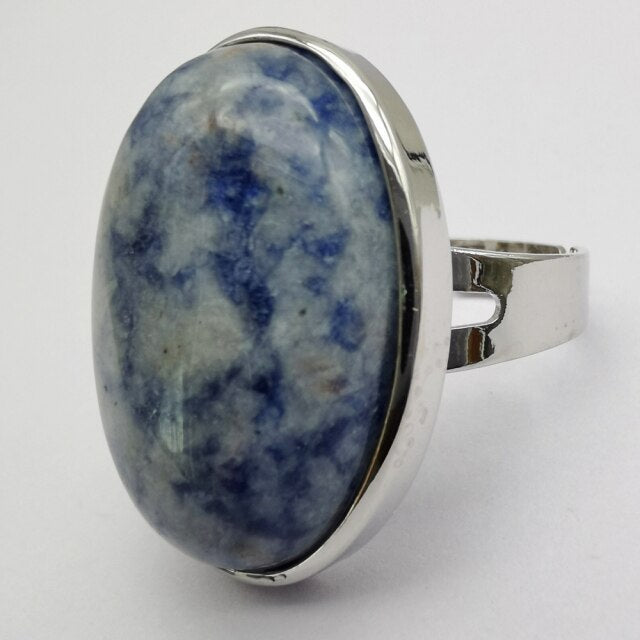 Sodalite Oval Ring