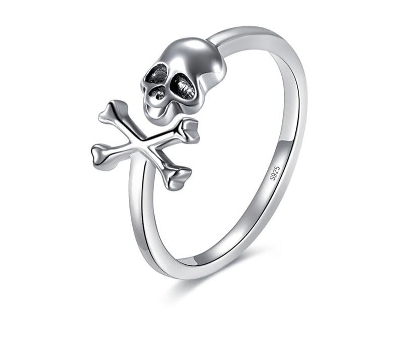 Sterling Silver Skull Ring