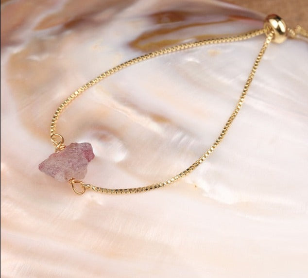 Sunstone Gold Bracelet