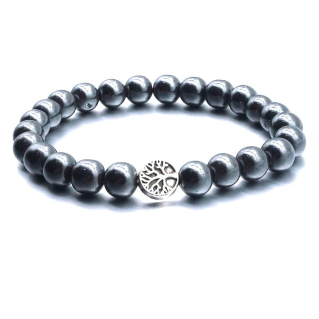 Tree Hematite Bracelet