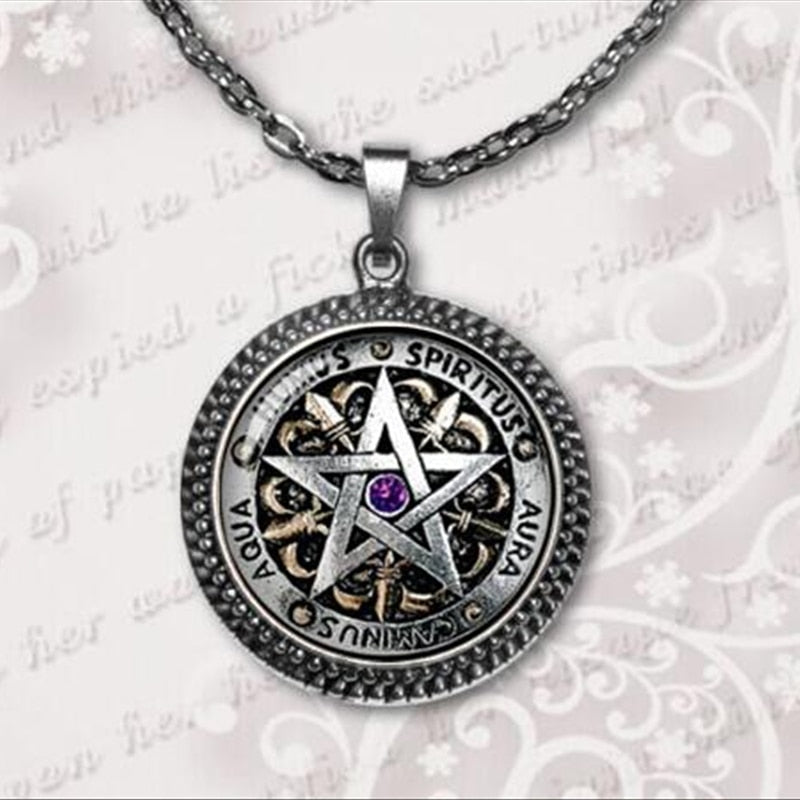 Wiccan Pentacle Necklaces