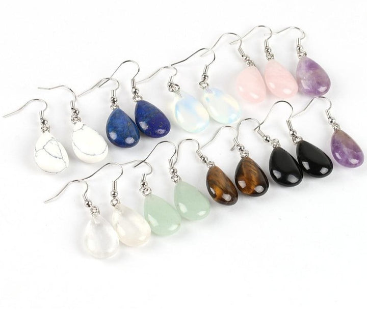 Women's Crystal Teardrop Earrings 