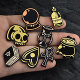 Witch Enamel Pins - greenwitchcreations
