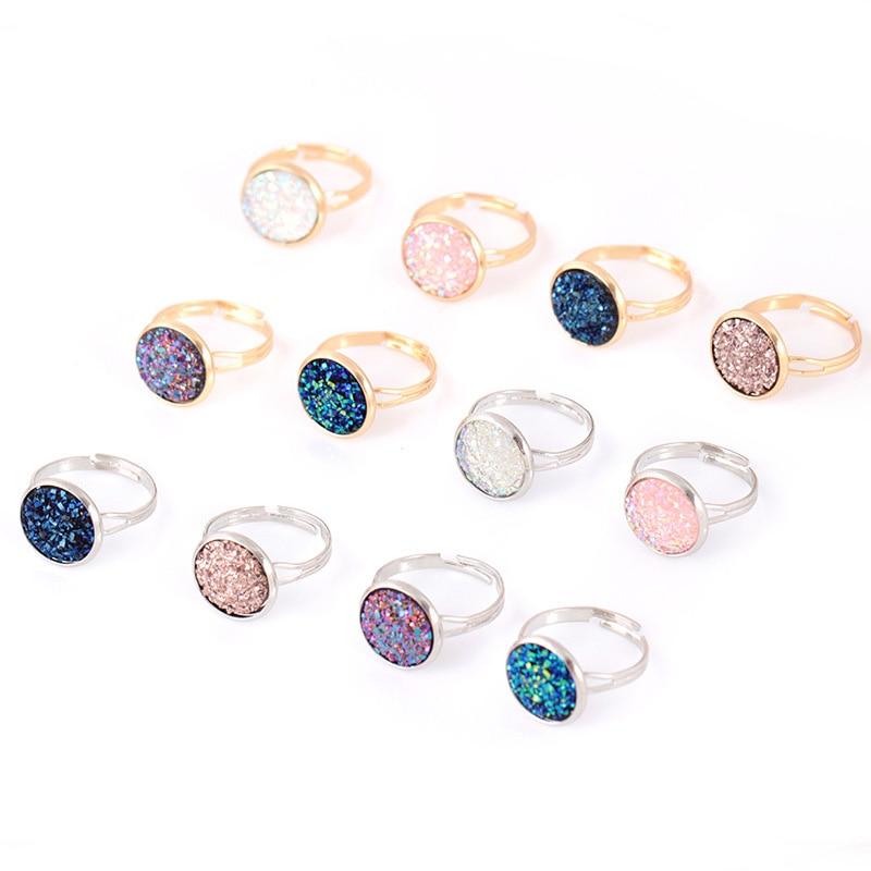 Women's Druzy Stone Rings - greenwitchcreations