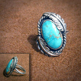 Turquoise Rings - greenwitchcreations