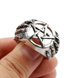 Men's Pentacle Rings - greenwitchcreations