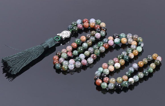 Buddha Mala Prayer Necklaces - greenwitchcreations