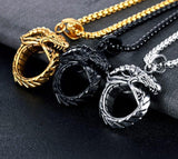 Ouroboros Serpent Necklaces - greenwitchcreations