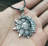 Unisex Sun and Moon Necklaces - greenwitchcreations