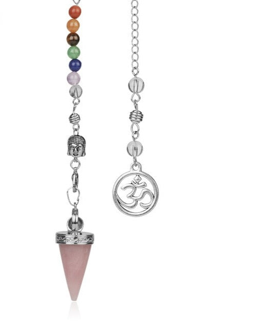 Buddha Chakra Pendulums: Variety of Stones to Choose From - greenwitchcreations