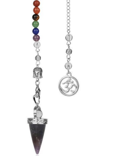 Buddha Chakra Pendulums: Variety of Stones to Choose From - greenwitchcreations