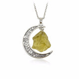 Moon Crystal Necklaces - greenwitchcreations