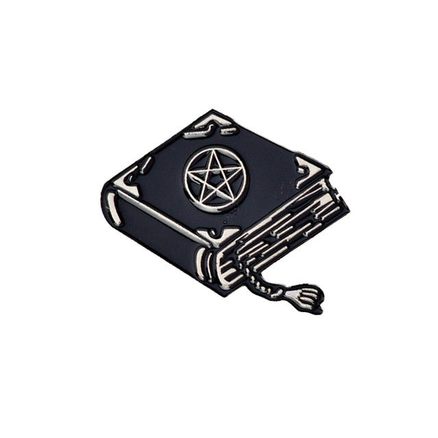 Spell book Wiccan Pins - greenwitchcreations