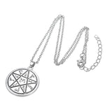 Pentagram Rune Necklaces - greenwitchcreations
