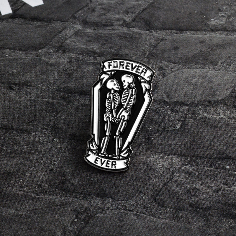 Gothic Enamel Pins - greenwitchcreations