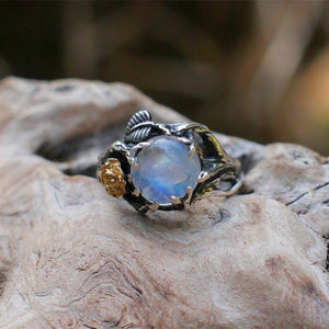 Opal Stone Rings - greenwitchcreations